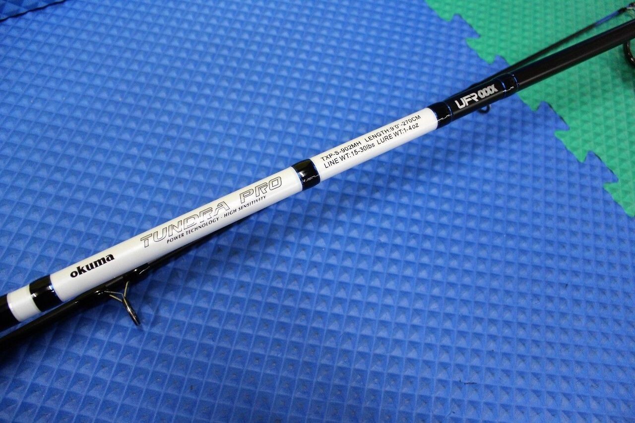 Okuma Tundra Pro Spinning Rod TXP-S-902MH Medium Heavy 2-Piece 9′ 0″