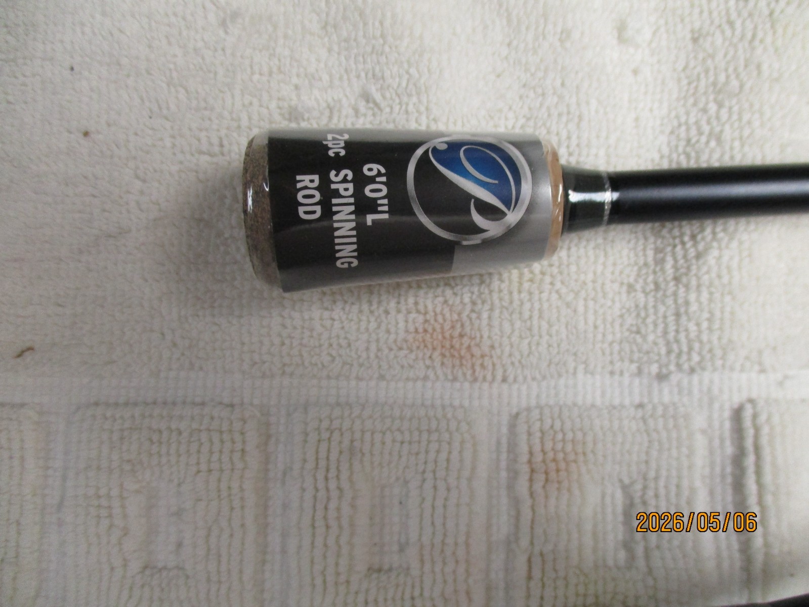 Pflueger President XT 6′ 2 Pcs LITE Moderate Fast Spinning Rod. Salesman Sample
