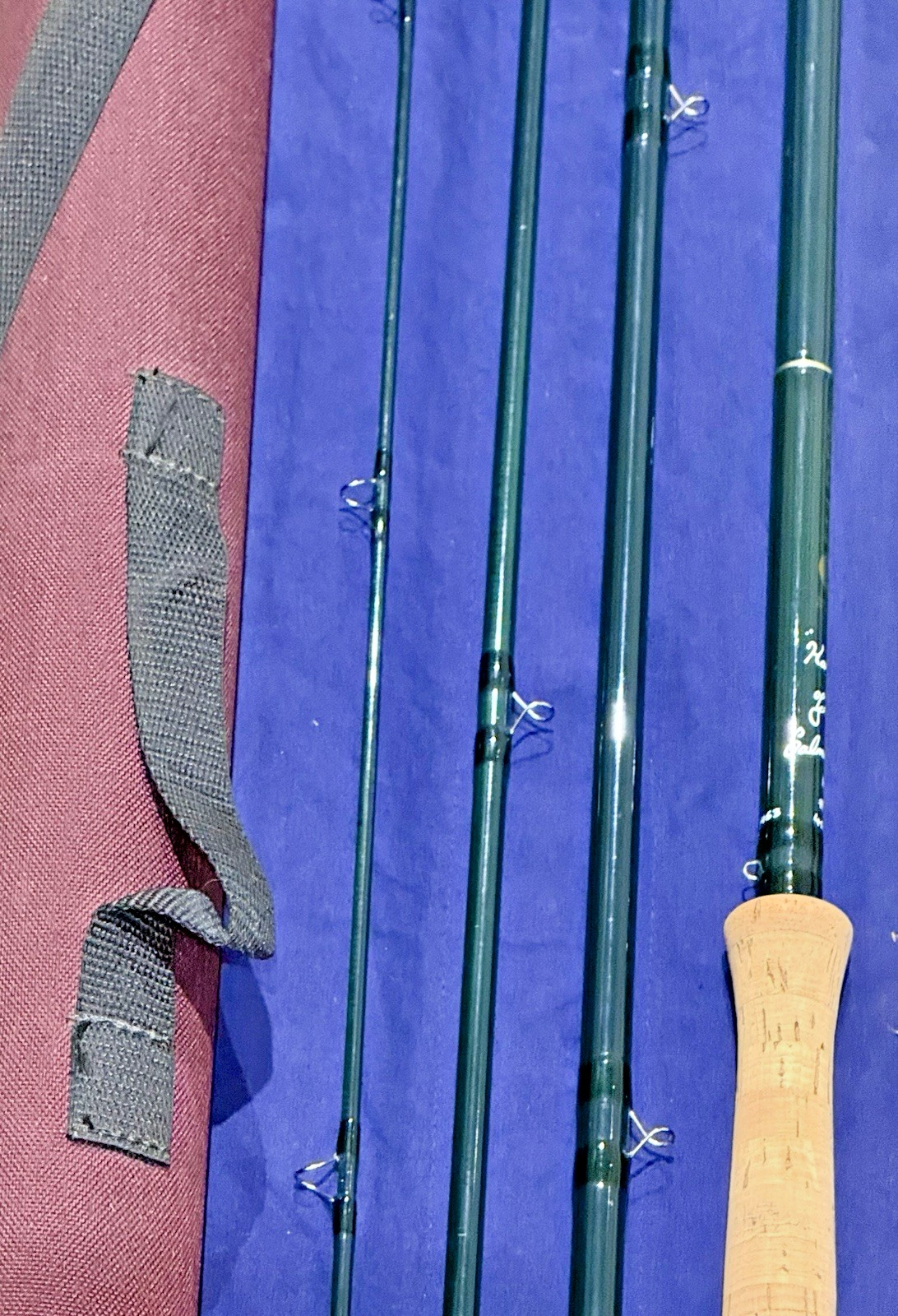 Hardy Gem 15 Foot #10 Carbon 4 Piece Salmon Fly Rod with Bag & Tube
