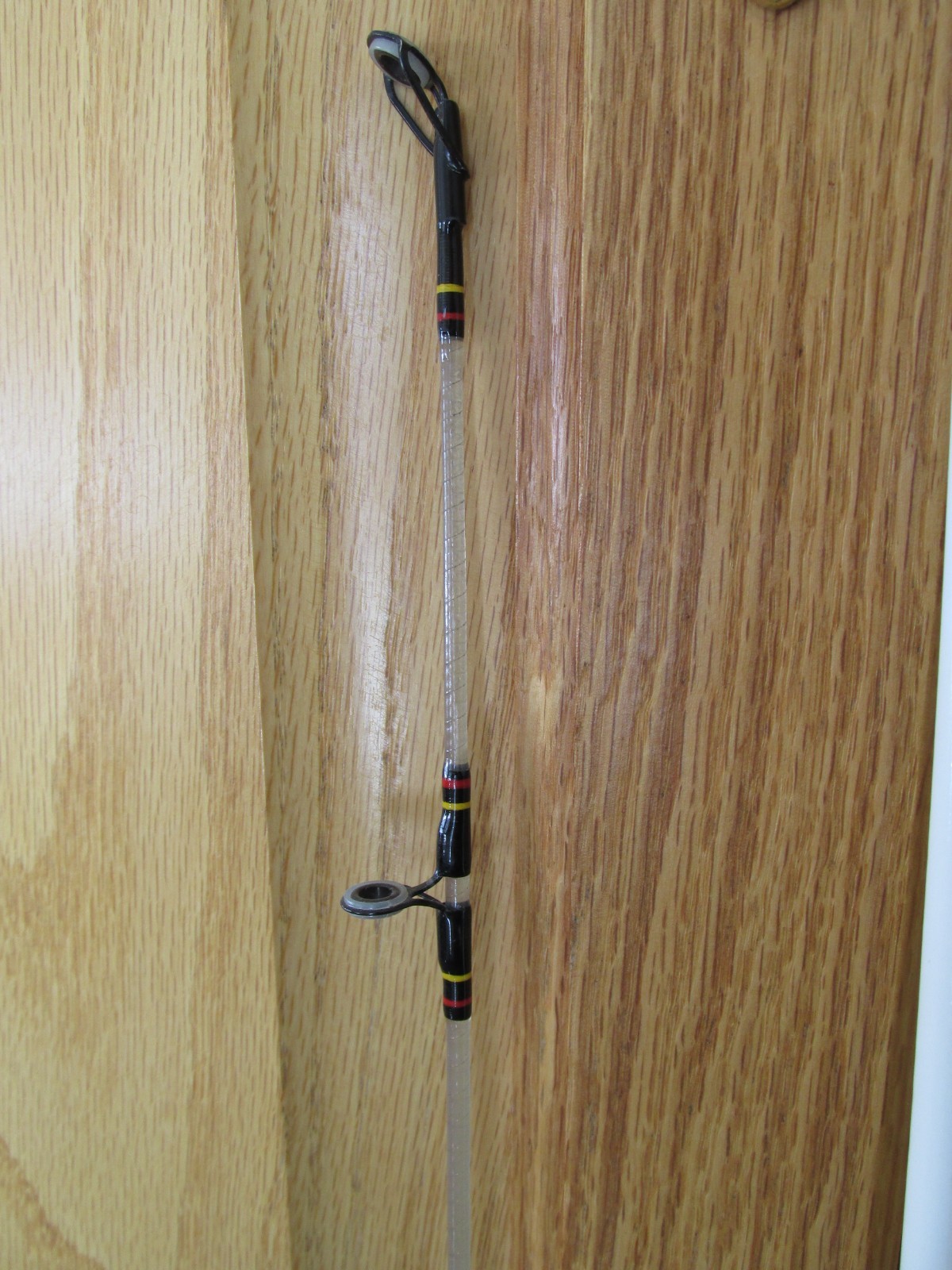STRAIGHT BUTT! SHAKESPEARE UGLYSTIK CATFISH~8′ 2 pc~Casting Rod~Med Heavy USED