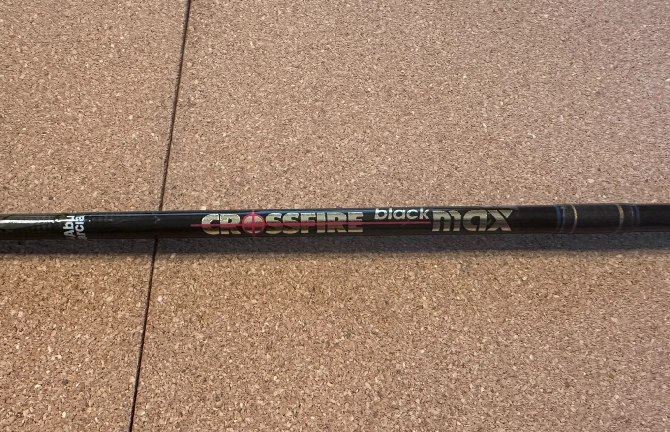 Abu Garcia Black MAX 6ft Med Action Graphite Spinning Rod 8-20lbs