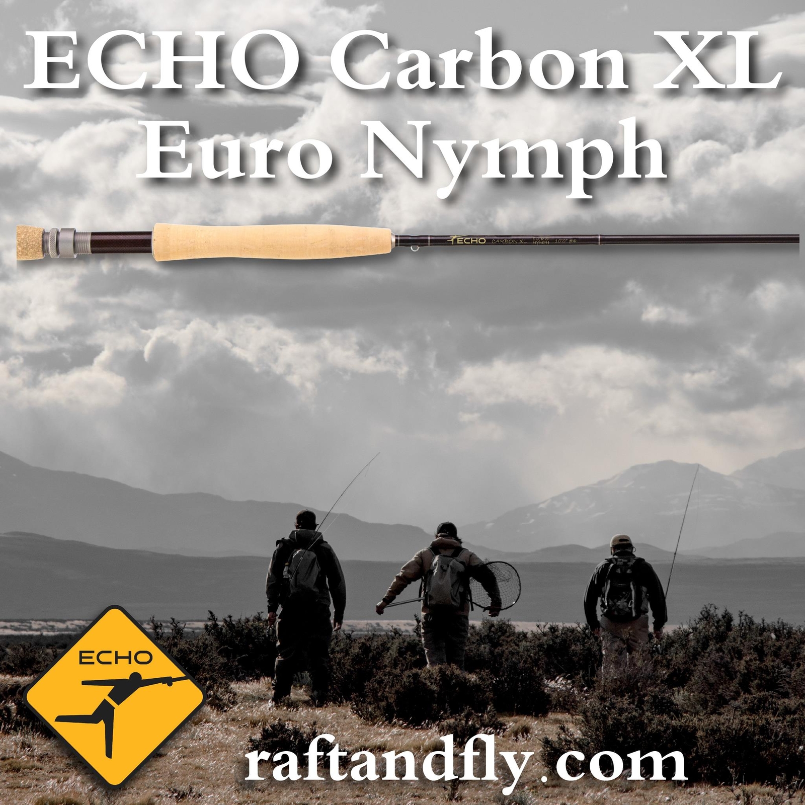 ECHO Carbon XL Euro Nymph 4wt 10’0″ – Lifetime Warranty – FREE SHIPPING