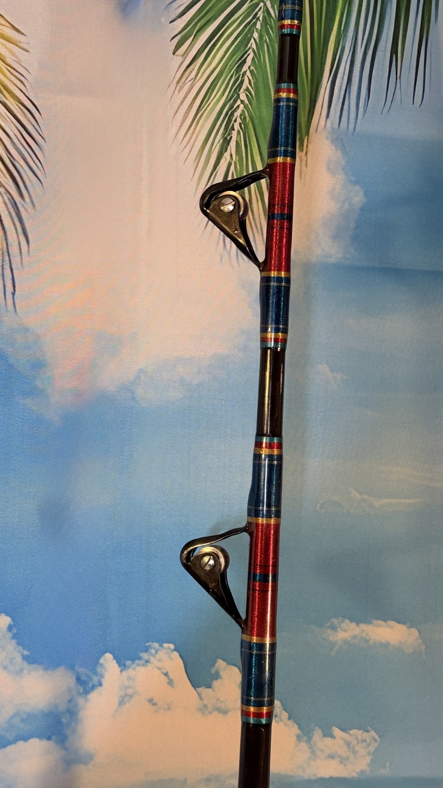 Custom Built CALSTAR BRT-130 Big Game Tuna Rod by LONGFIN 130lb Line 5’8″ AFTCO
