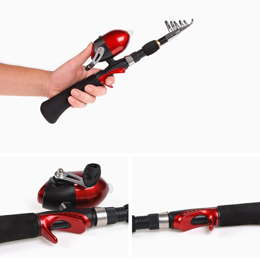 Outdoor Fishing Gear 1 6M Fishing Rod with Reel for Freshwater and Saltwater