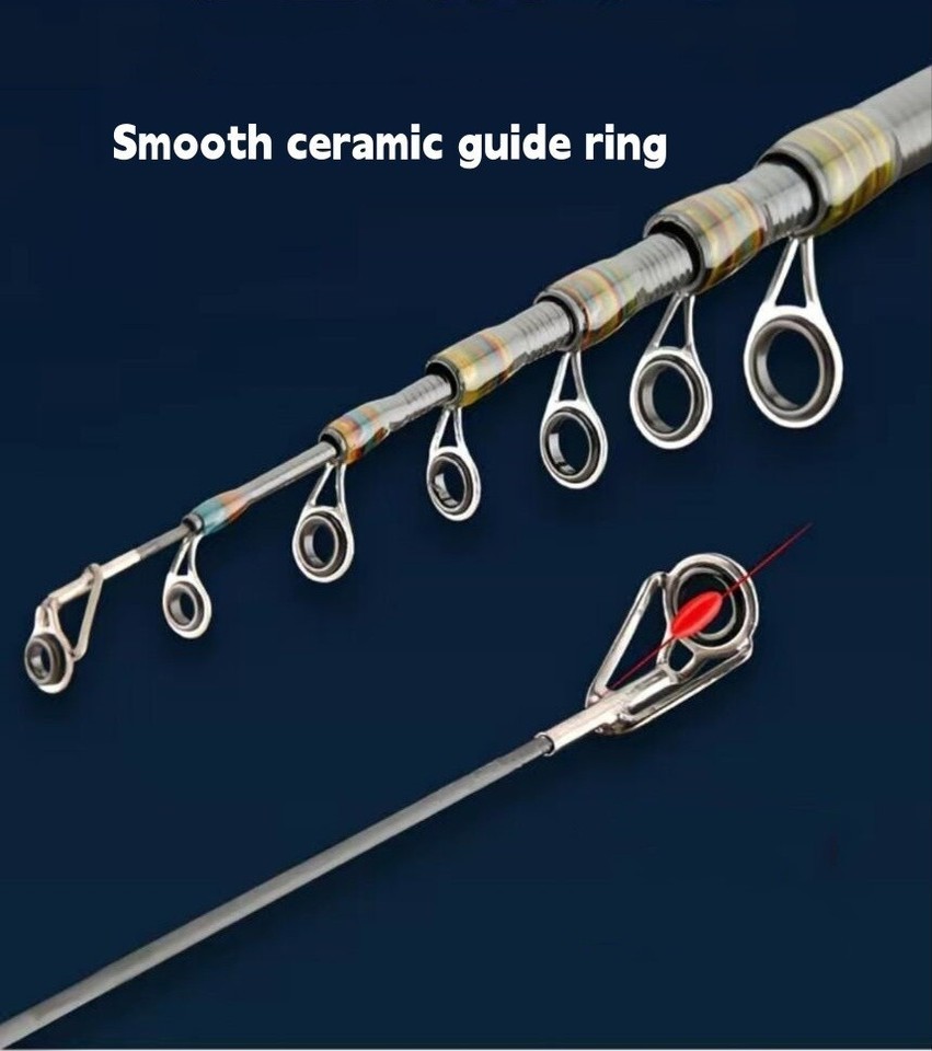 Telescopic Fishing Rods Spinning Casting Rod Carbon Fiber Rod Bass Ultra Light