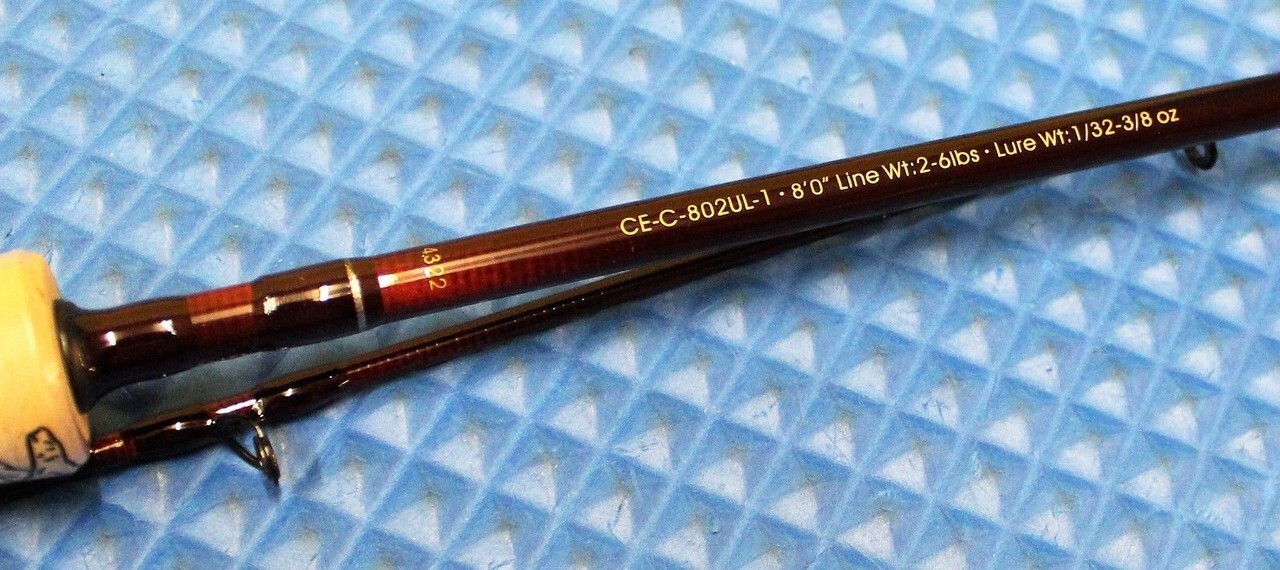 Okuma Celilo Ultralight Casting Rod 2-Piece 8′ 0″ CE-C-802UL-1