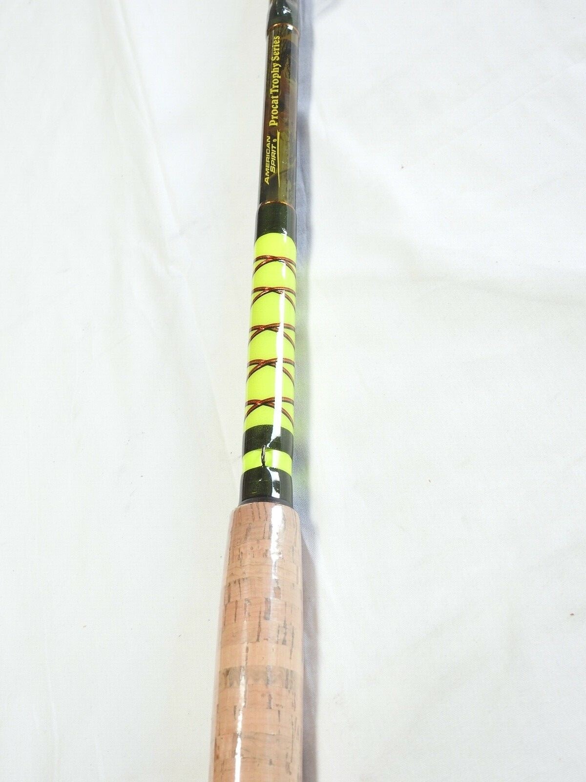 Camouflage Catfish Casting Rod 9′ 2PC Cork Handle Glow Tip