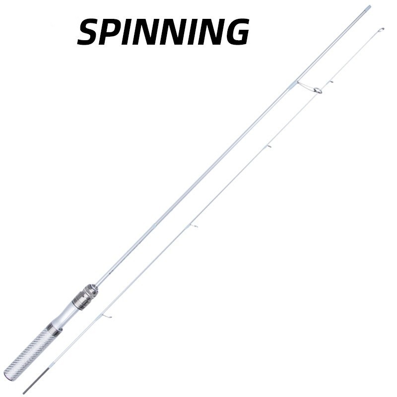 Trout Fishing Rod Ultra Light Rods Solid Tip Carbon Fiber Casting Spinning Pole