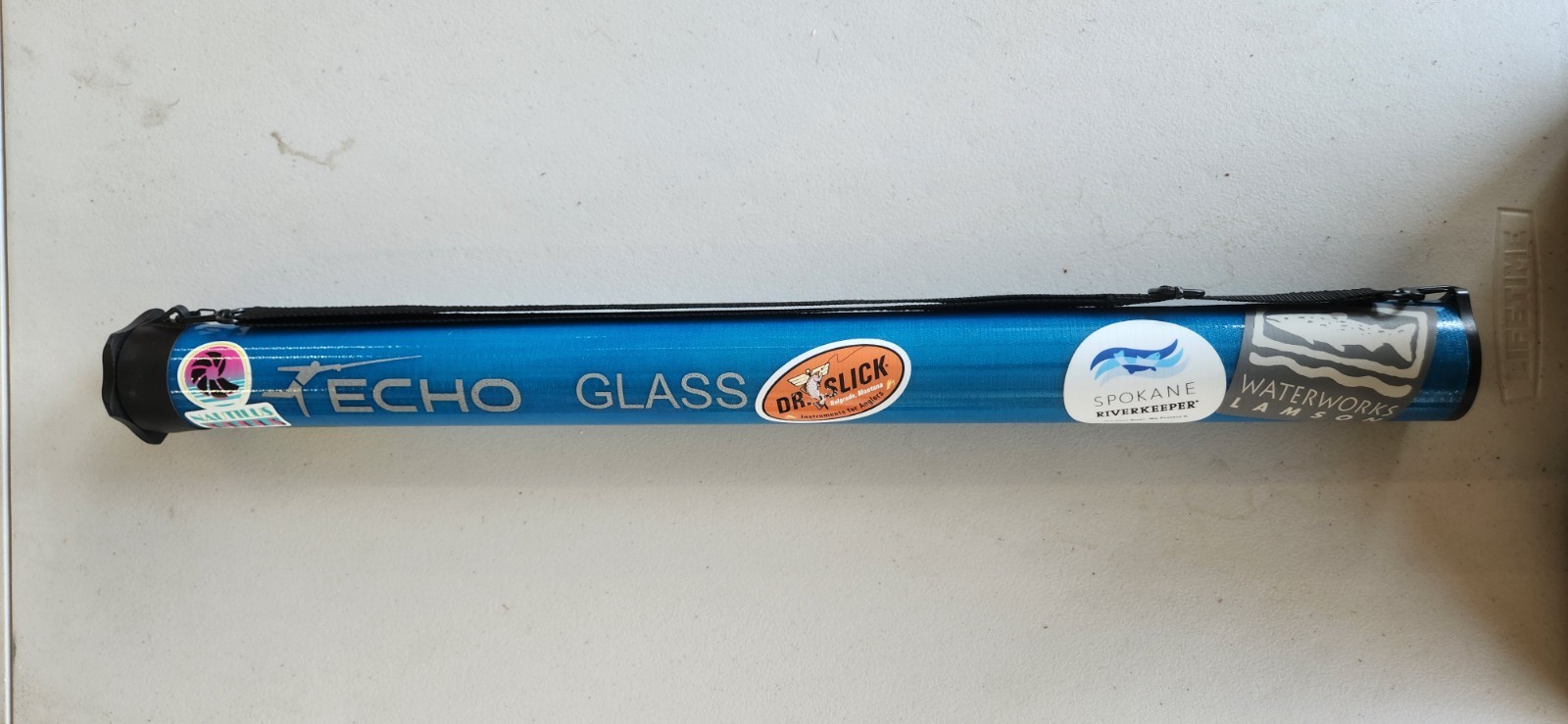 Lightly Used Echo Badass Glass Quickshot 8′ 6wt Fiberglass Flyrod