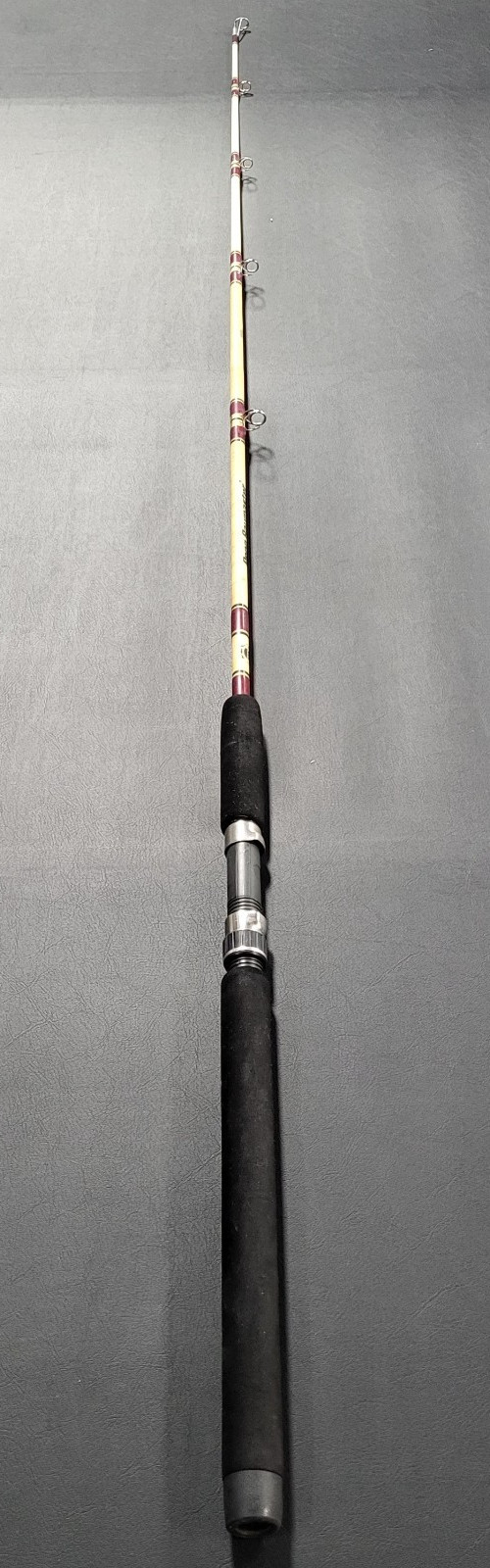 Penn Baymaster One Piece Spin Casting Rod – 6′ Model 3210C, Fiberglass, VG Cond