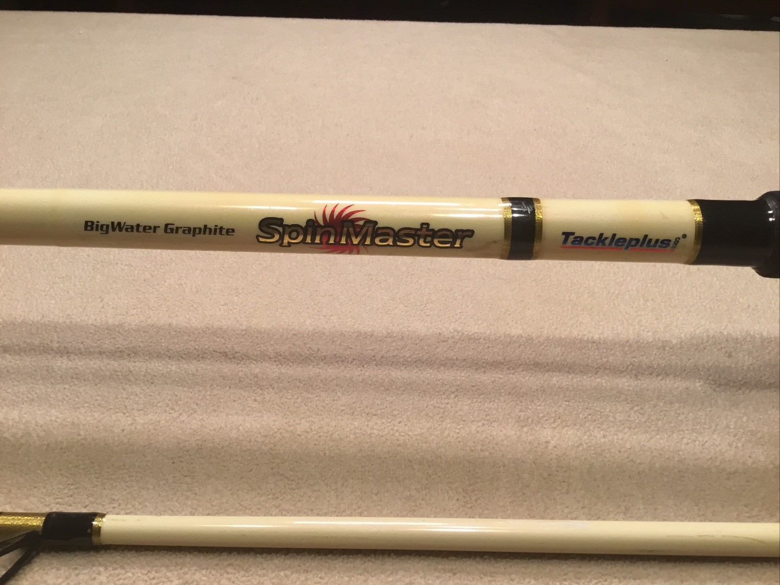 Spin Master Big Water Graphite 9’0” SM902 BWS Fishing Rod Tackle Plus.