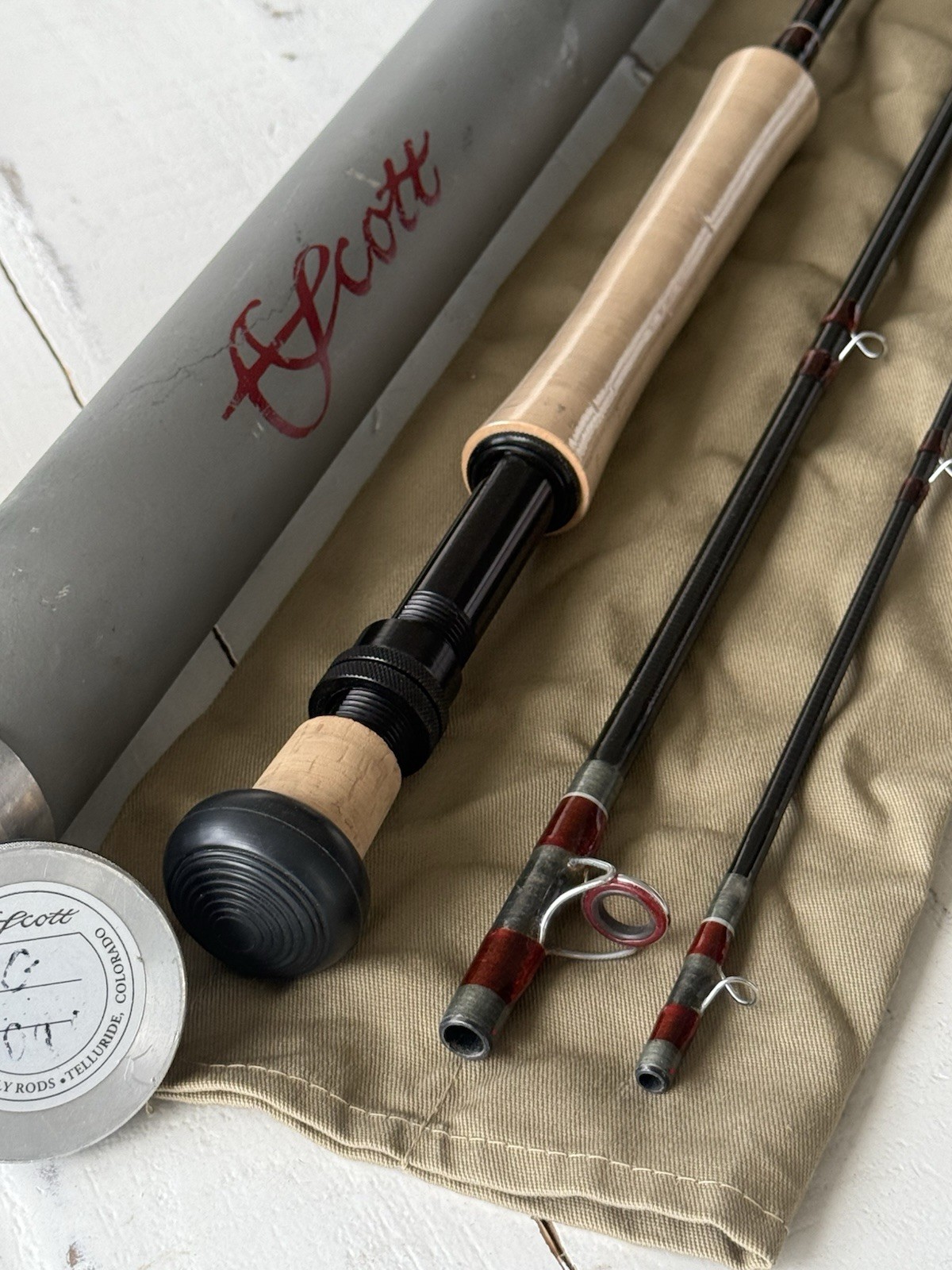 **BEAUTIFUL** 🔥 SCOTT G 10wt 9’ft~3Pc Fly Rod!!🔥~LEGENDARY~🔥