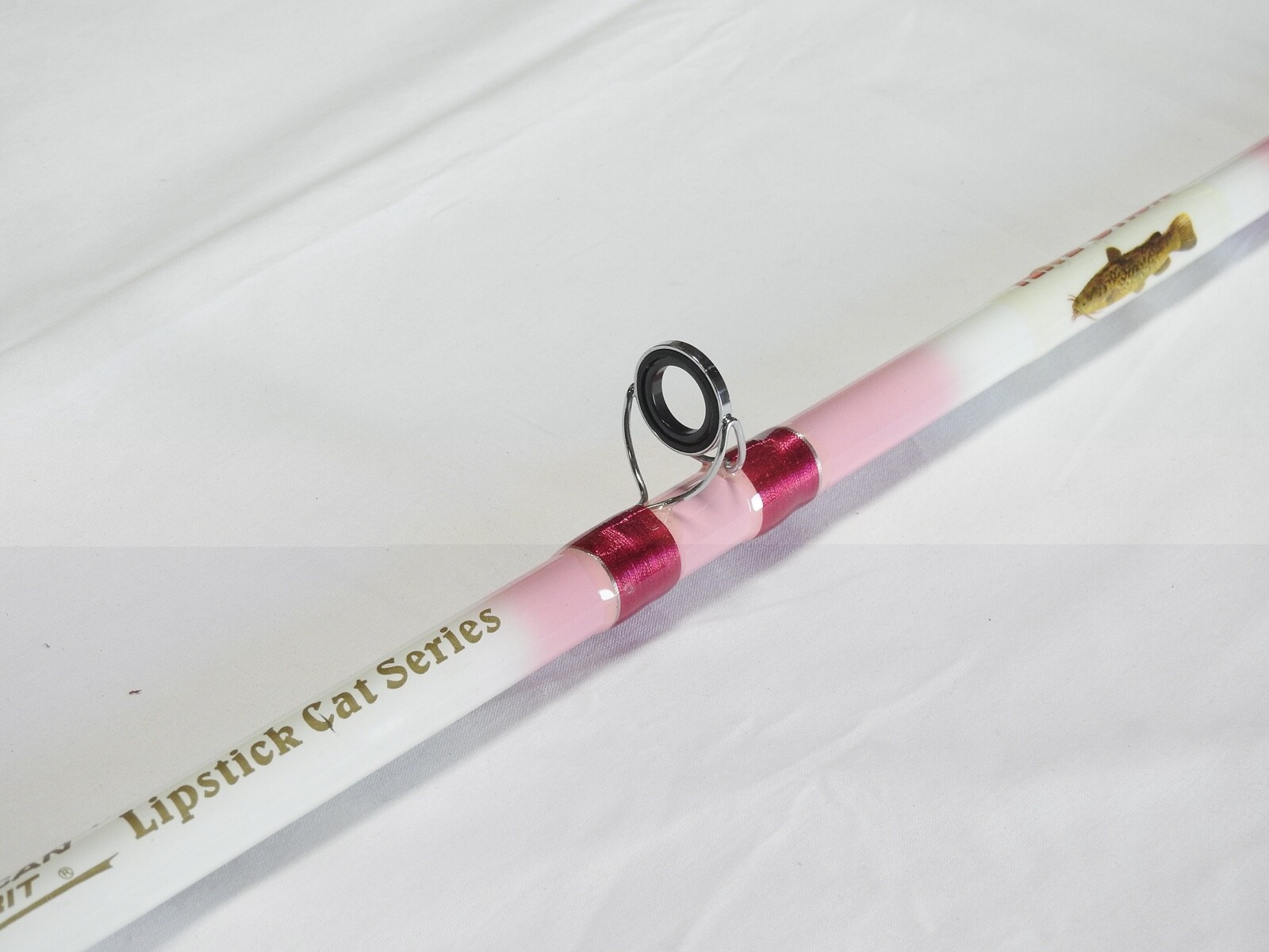 Nite Stick Catfish Casting Rod 9′ 2PC Glow Tip Pink