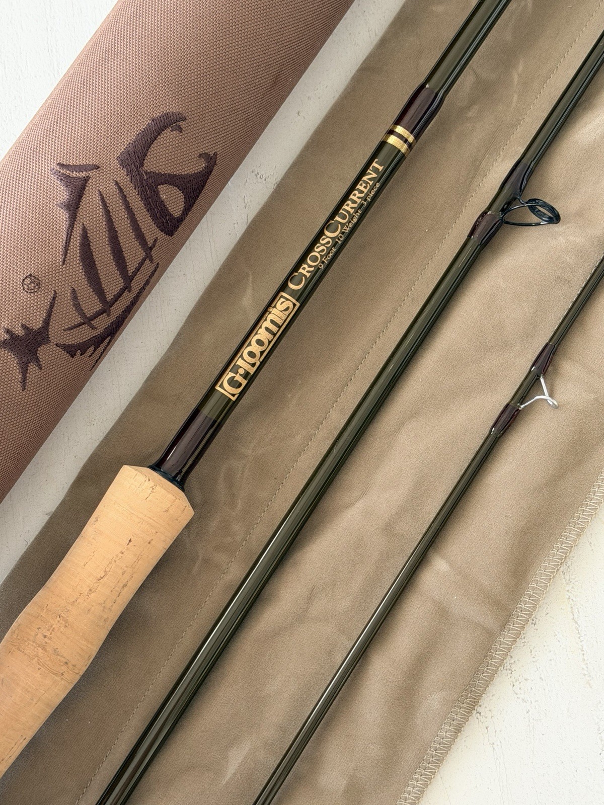**BEAUTIFUL** 🔥 G LOOMIS CROSSCURRENT 10wt 9’ft fly rod!!! 🔥