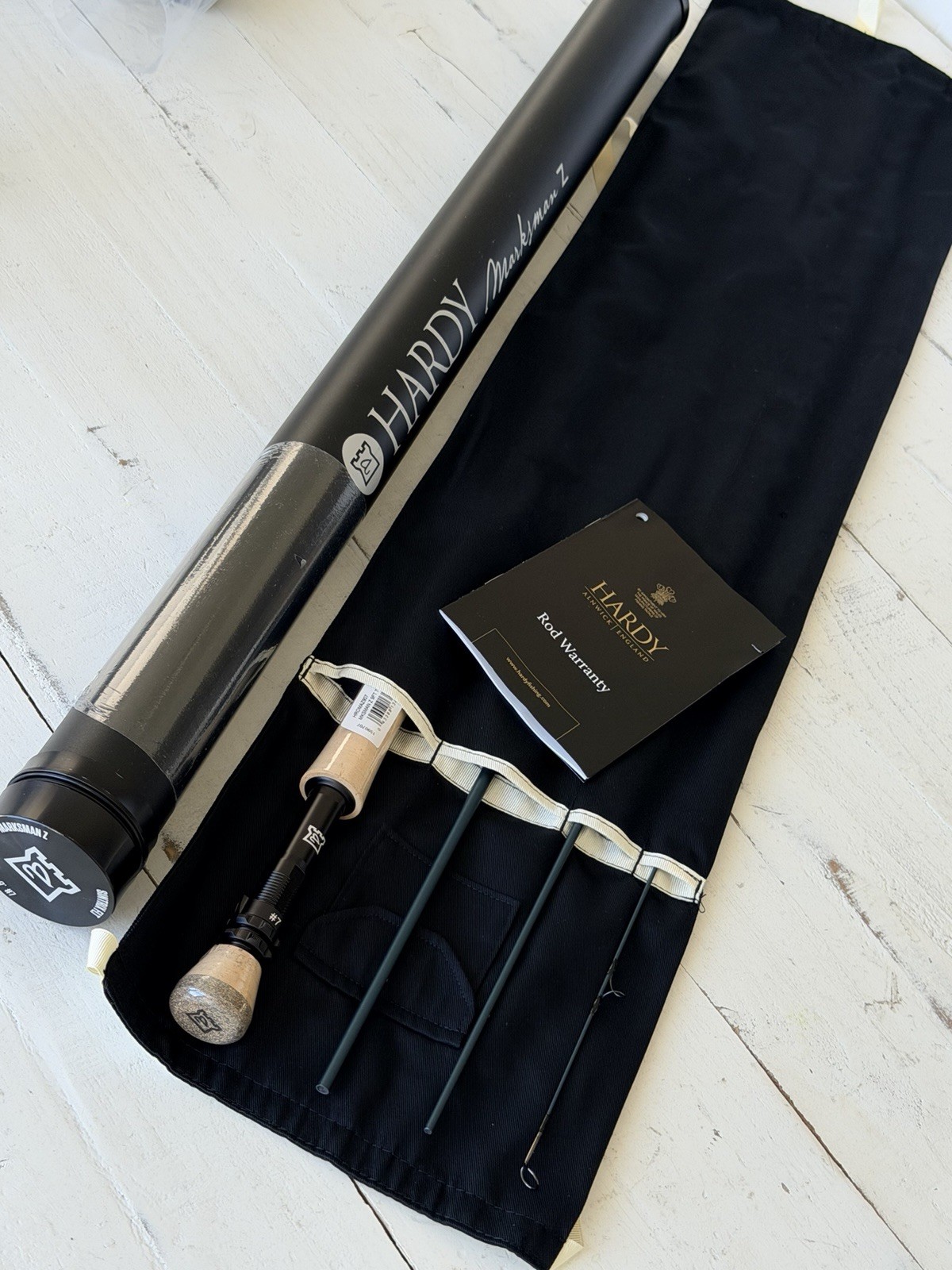 **BEAUTIFUL** 🔥NEW HARDY MARKSMAN Z 7wt. 9’Ft Fly Rod!! 🔥~LEGENDARY~🔥