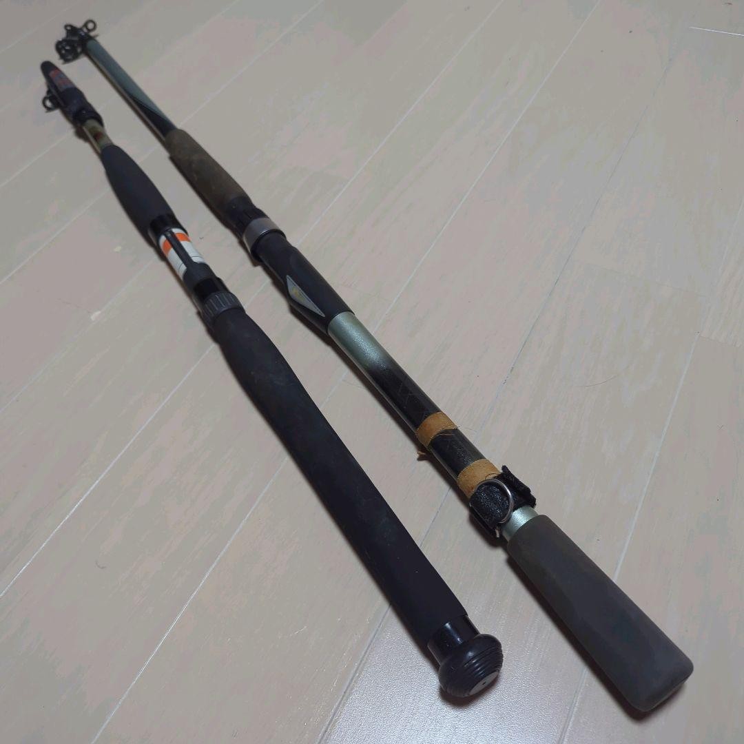 Daiwa Cross Carb Super Cape 50-270 + Hokage 30-320 2-Piece Fishing Rod Used