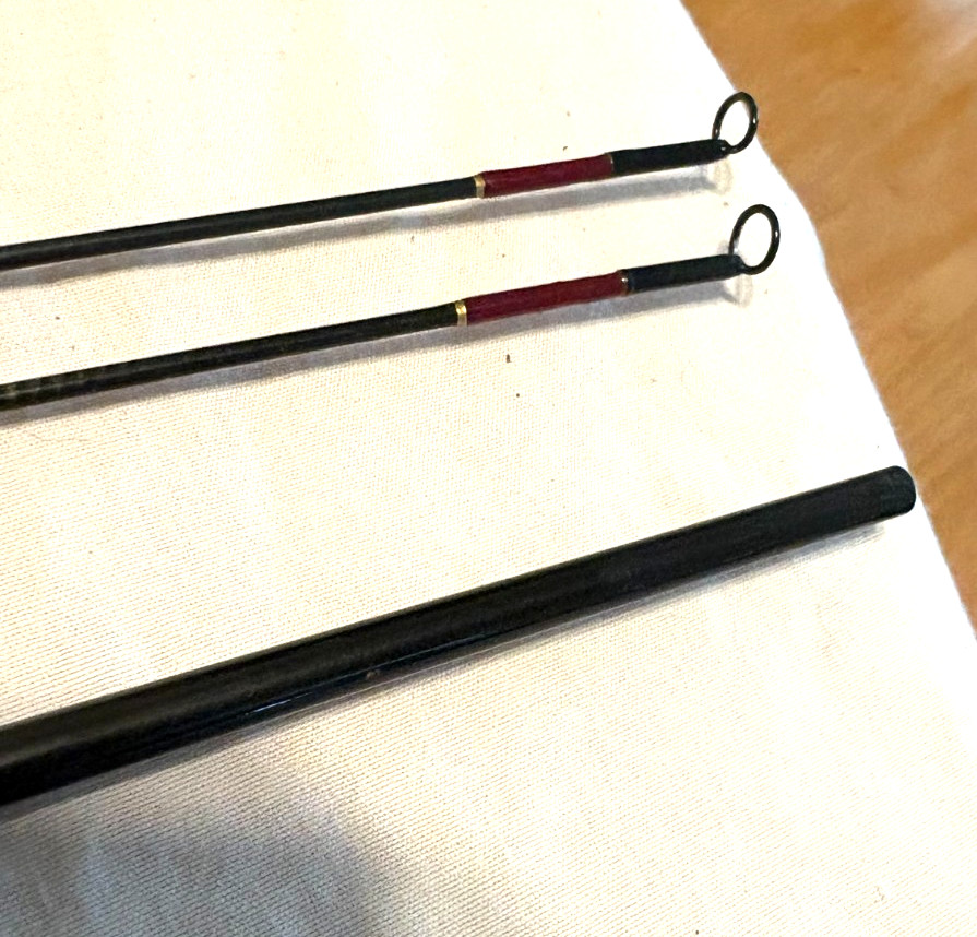 EAGLE CLAW GRANGER GRAPHITE NO. GG 300-8 1/2′ FLY ROD 7-8 ROD WT 3 OZ.2-TIPS