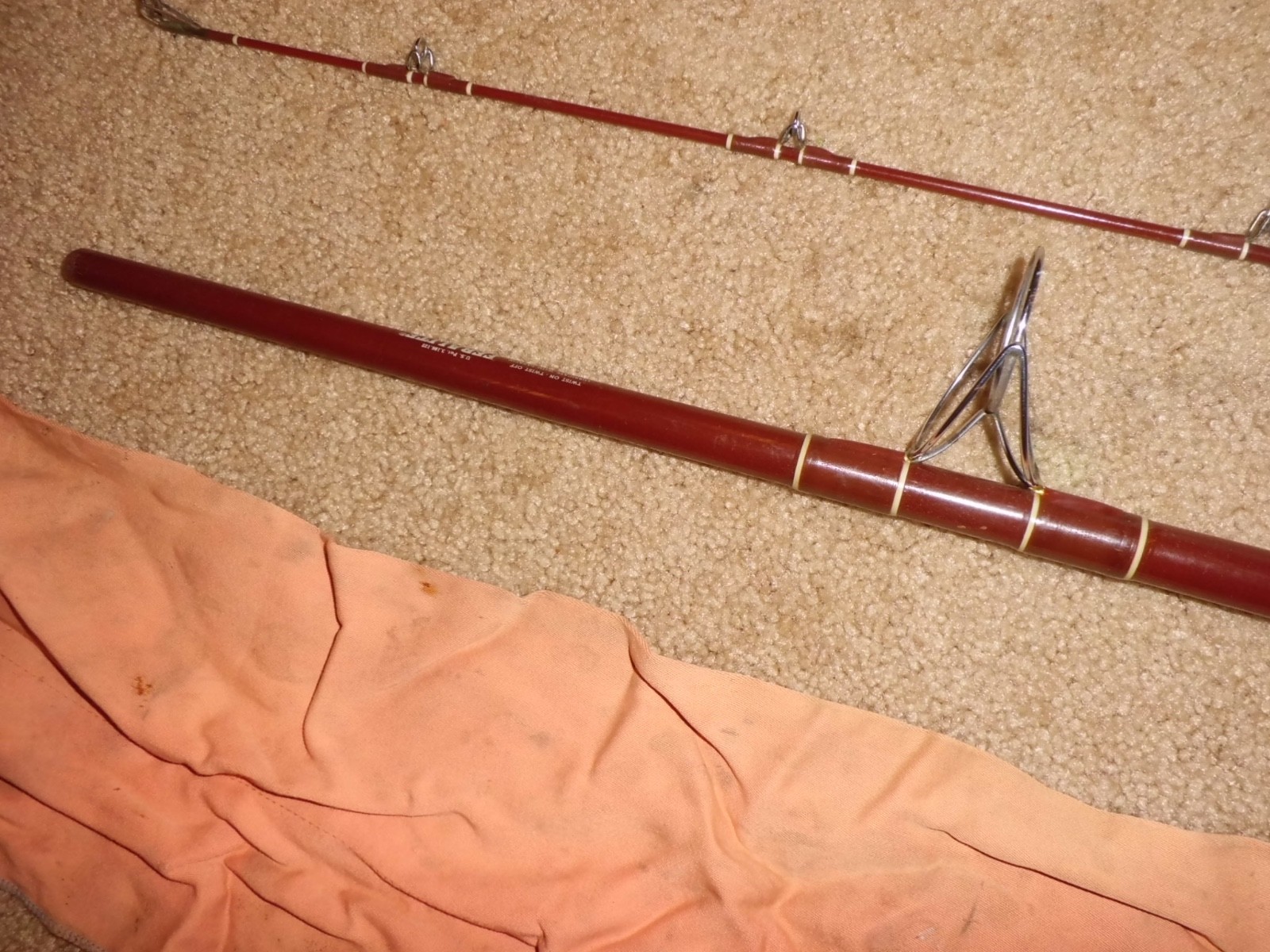 Vintage FENWICK Feralite PLB90 Surf Spinning 9′ Rod- 10-25 lb test- #K147849