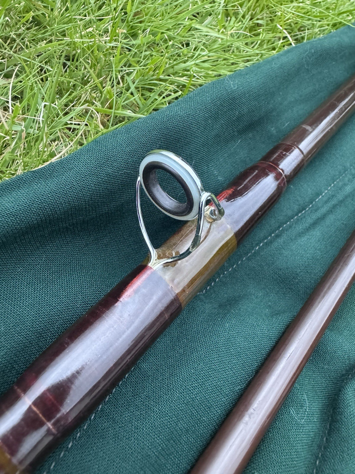 Rare Gold N West Fly fishers Canada Salmon Fly Fishing Rod 15ft