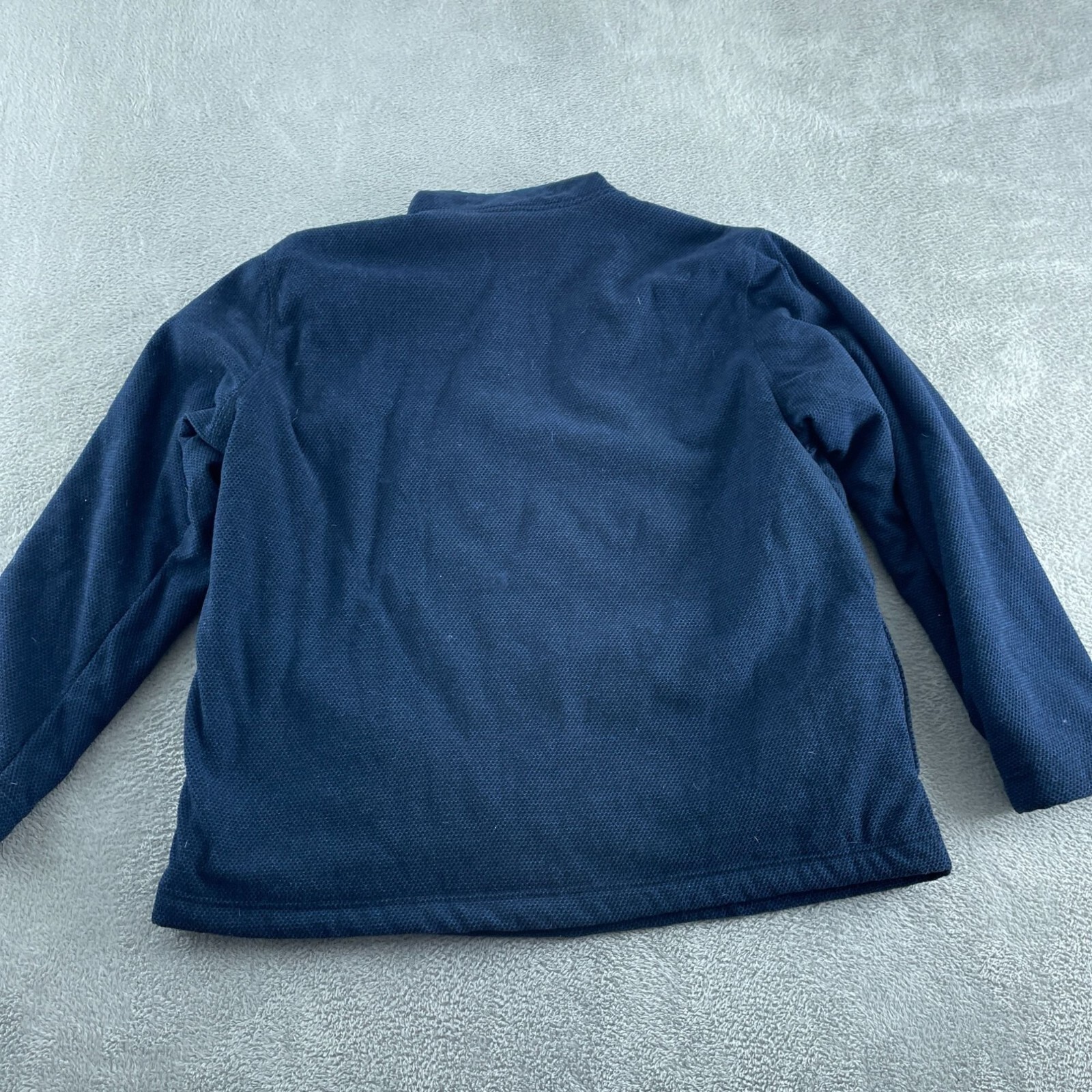 Orvis XL Blue Mens Fleece Pullover Sweater 5543