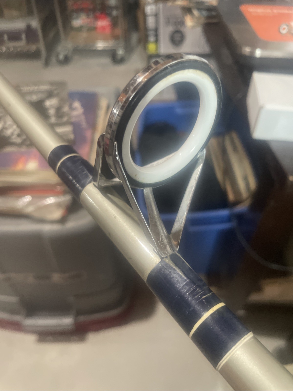 9’ Spinning Rod Medium Action Shakespeare Alpha BWS 1310 2 Piece Fishing Rod