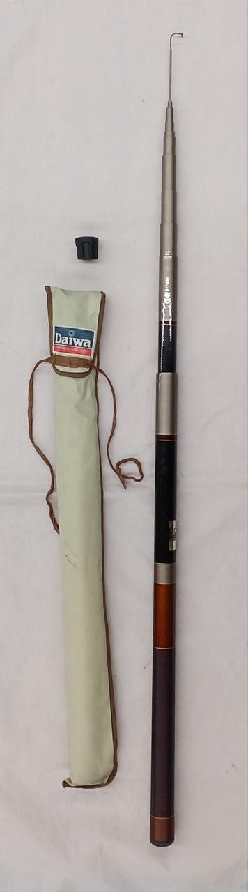 Daiwa Mountain Stream Rod 6.1m (24in) Medium Hard Fishing Pole with Bag