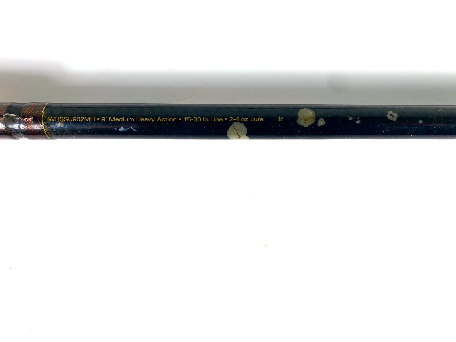 ABU GARCIA WORKHORSE WHSSU902MH Spinning Rod ~ 9′ ~ 2Pc ~ Fresh & Saltwater ~ VG