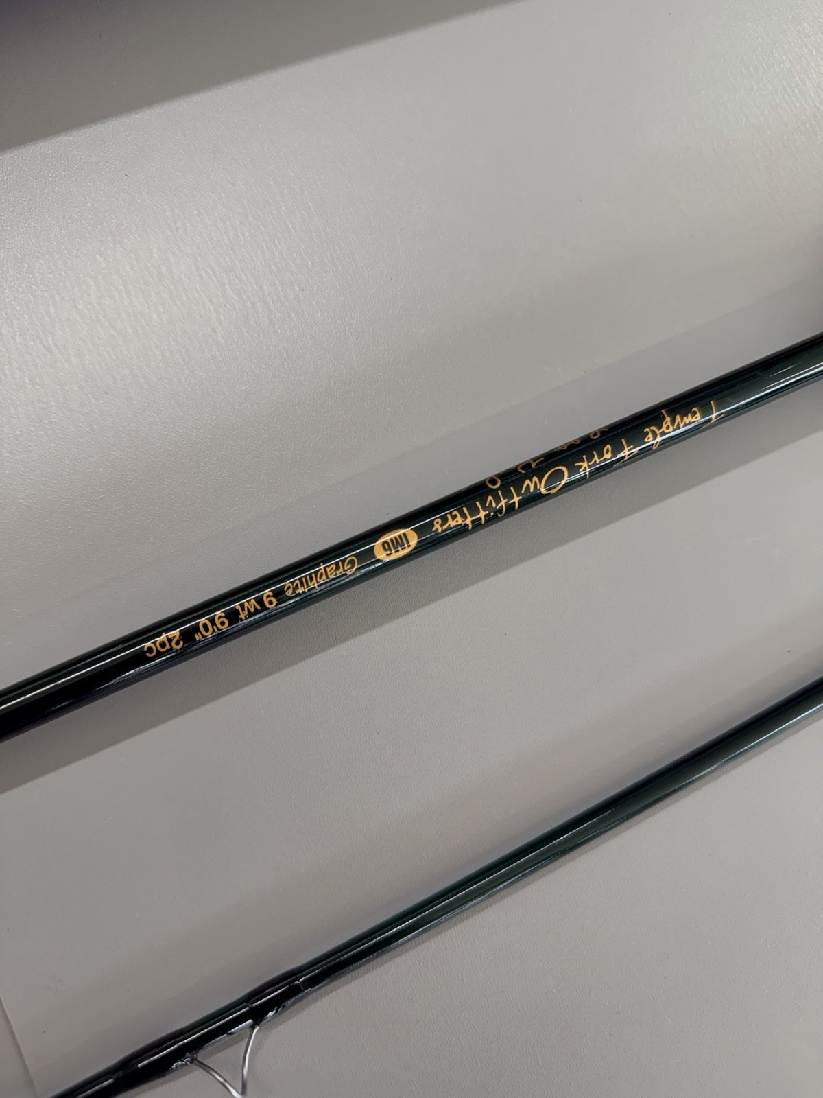 Temple Fork Outfitters IM6 Graphite 9’ 9wt Fly Rod + Osprey IV Reel Hard Case *