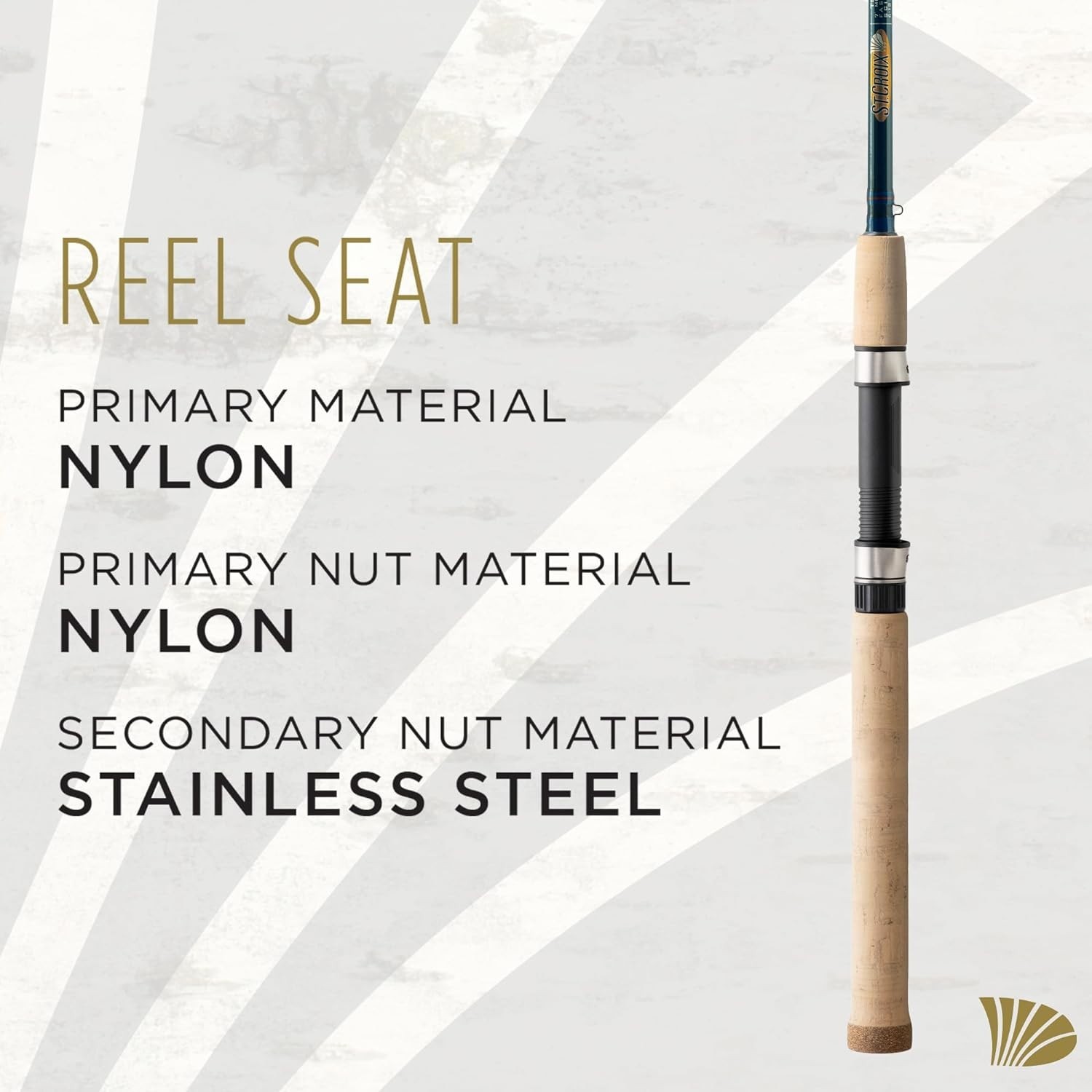 High-Performance Triumph Spinning Rod, 6’6″ Medium Power – 5-