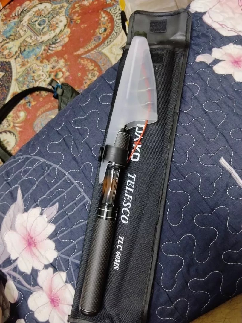 Travel Telescopic Ultralight Fishing Rod Carbon Handle Camping Trip