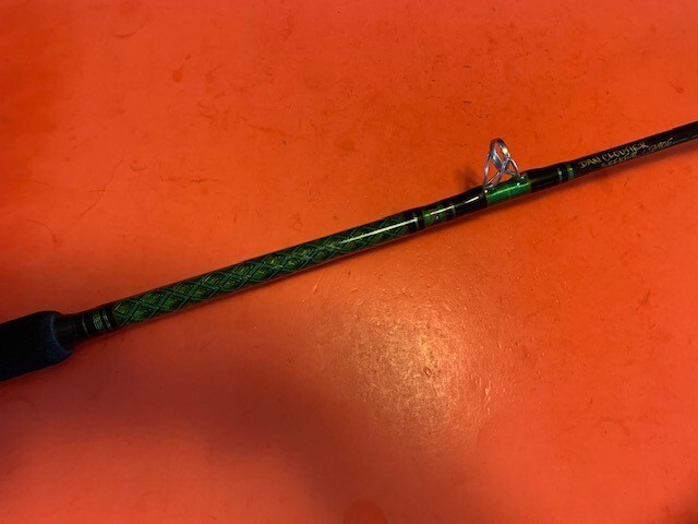 CUSTOM BUILT SEEKER CJB 7 FOOT 15 TO 40 POUND RATED CONVENTIONAL FISHING ROD W@W