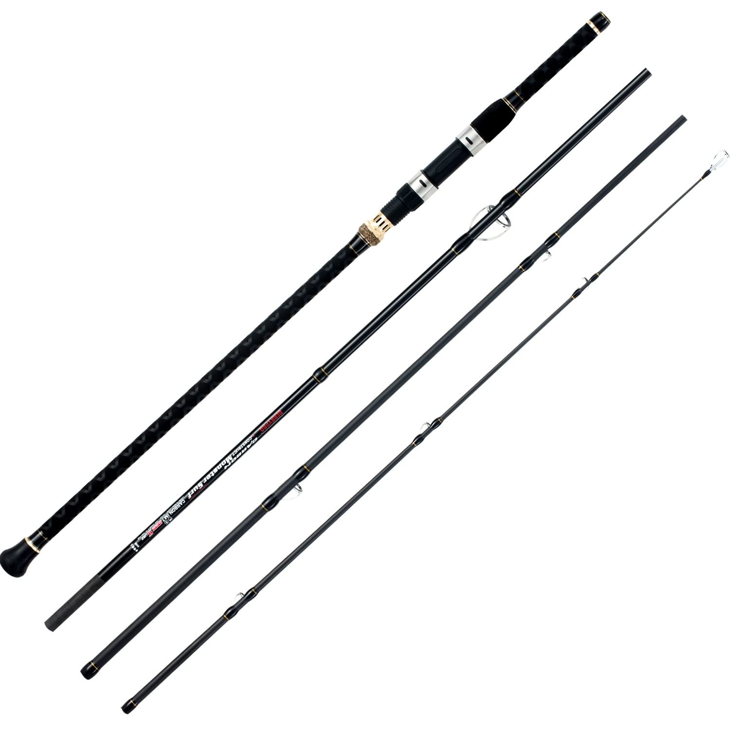 Berrypro Surf Spinning Fishing Rod Graphite Spinning – 4Pc Ms Surf