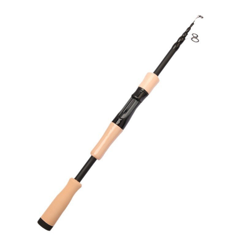Ultra-Light Fishing Rod Carbon Fiber Spinning Casting Pole Handle Telescopic Rod