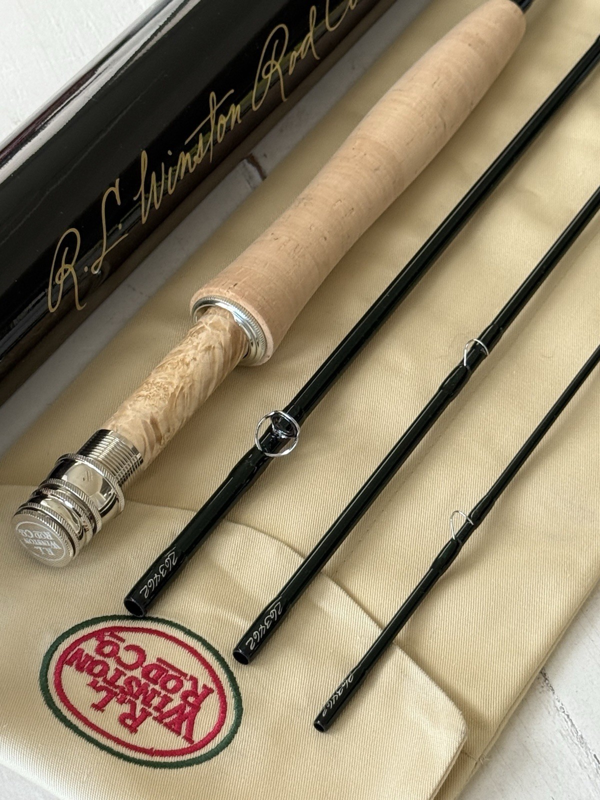 **BEAUTIFUL** 🔥 R L WINSTON PURE 2. 3wt 7’9”in~4pc FlyRod!! 🔥~NEW~🔥