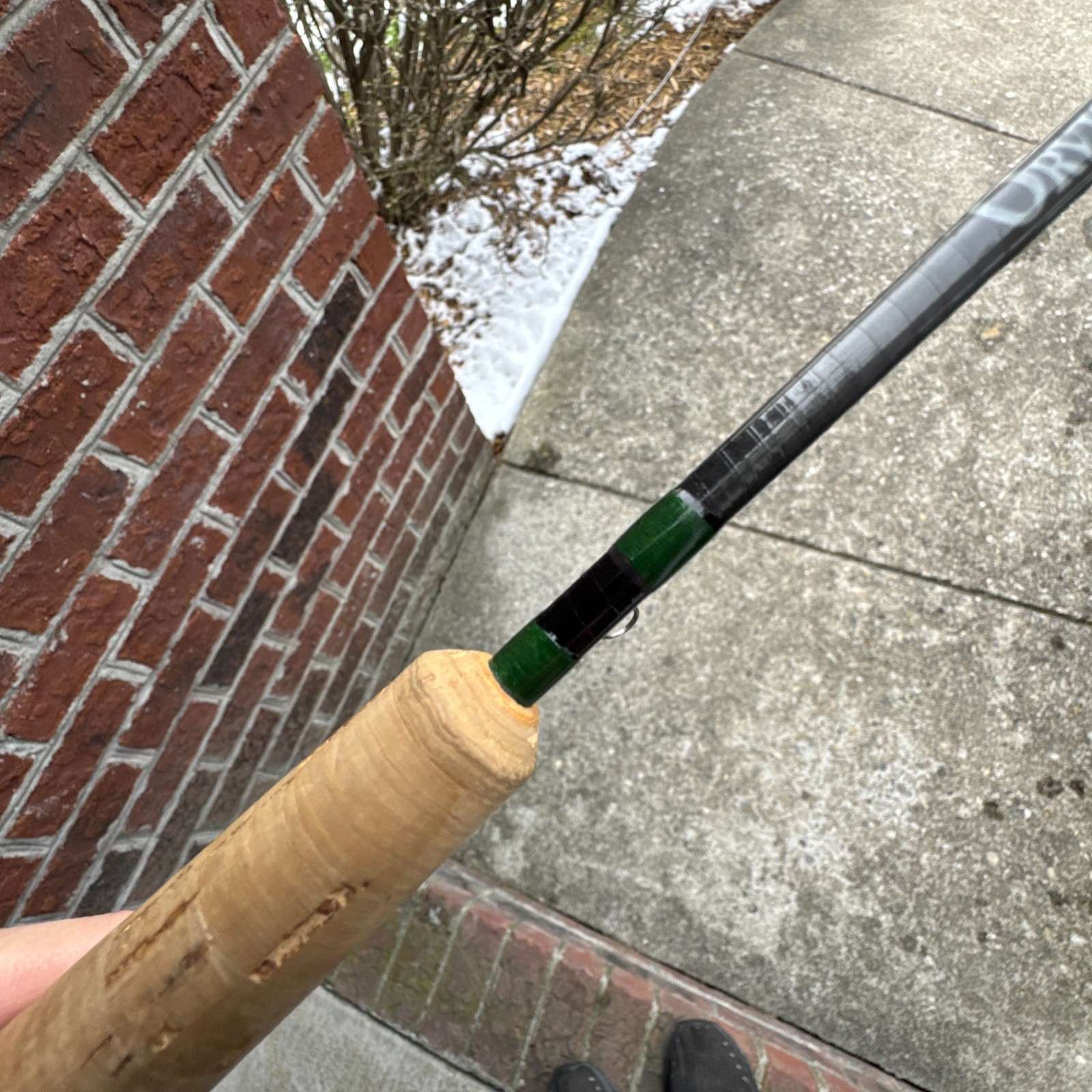 Orvis Graphite 7’9″ 5wt Fly Rod 2pc Early 1980s Superfine Era Trout Rod w/ Tube