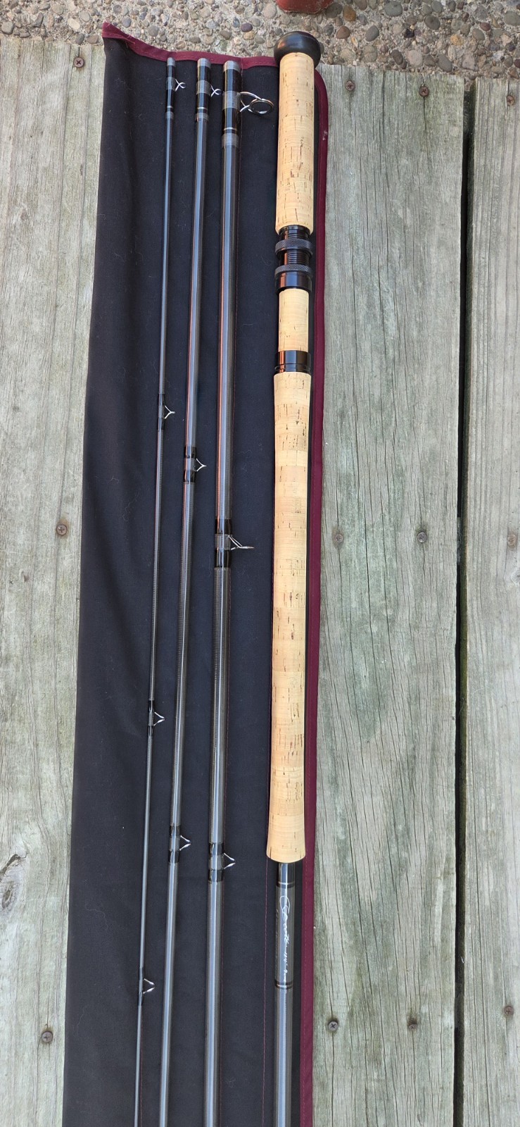 Scott ARC 1509 15′ 9WT Two Hand Fly Rod 4 Pc W/ Tube