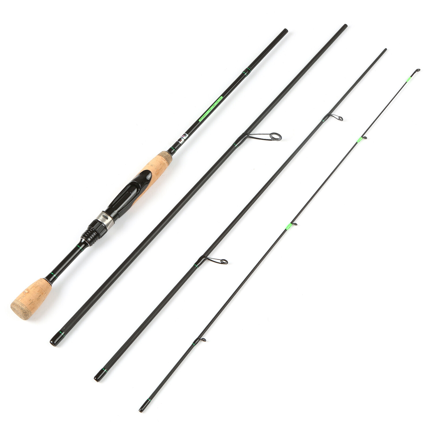 ACHELOUS 1.96m Ultra-Light Fishing Rod 4-Piece Spinning and Casting Fishing Rod