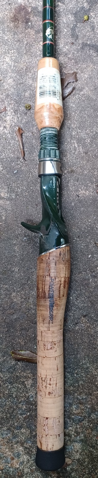 Bass Pro Shops Pro Series Tournament Stick Casting Rod 6’6” MH Cork Handle