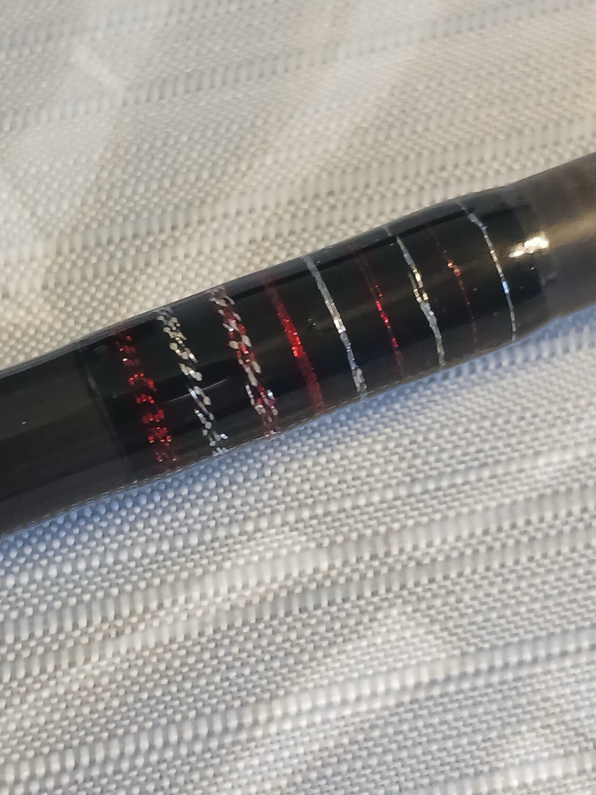 New Custom Built 6’ 9” Medium Casting Rod With Custom Red Grip