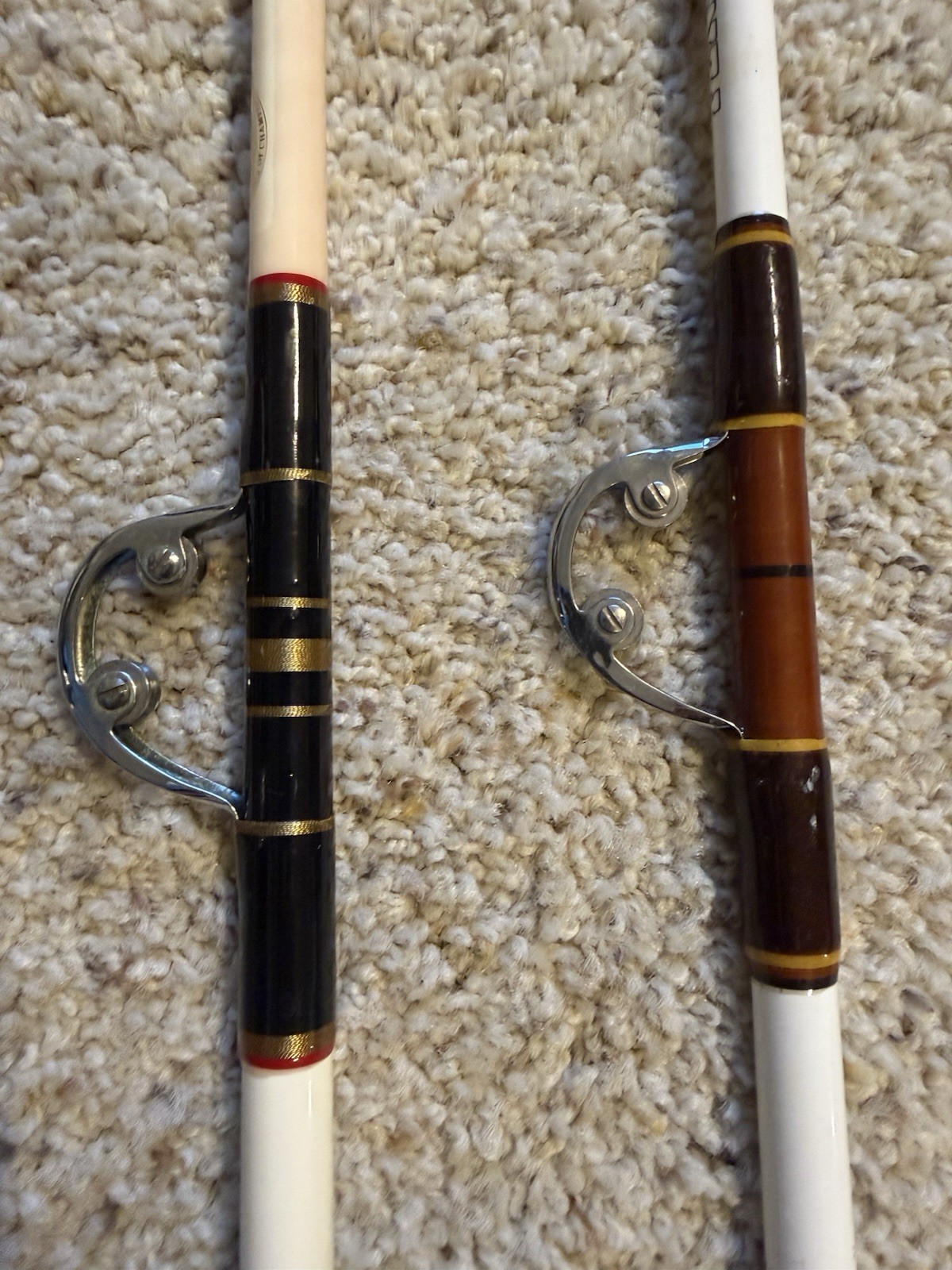 Lot of (2) Big Game Saltwater Rods, Penn International & Fenwick Fenglass