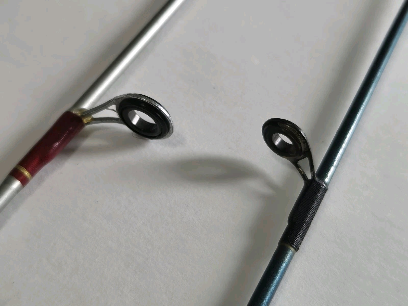 Lot (2) Zebco Spinning Rods Medium Light 2PC RT Series 5.5′ & #1052 5′