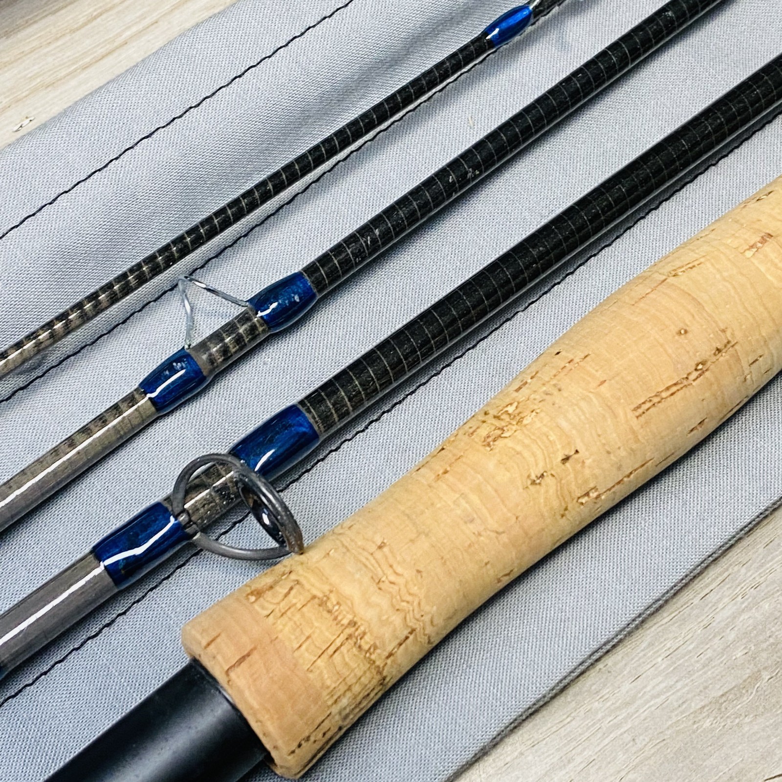 [As is]Orvis HLS Silver Label 9’0” 8wt Fly rod w/Tube Case Sock