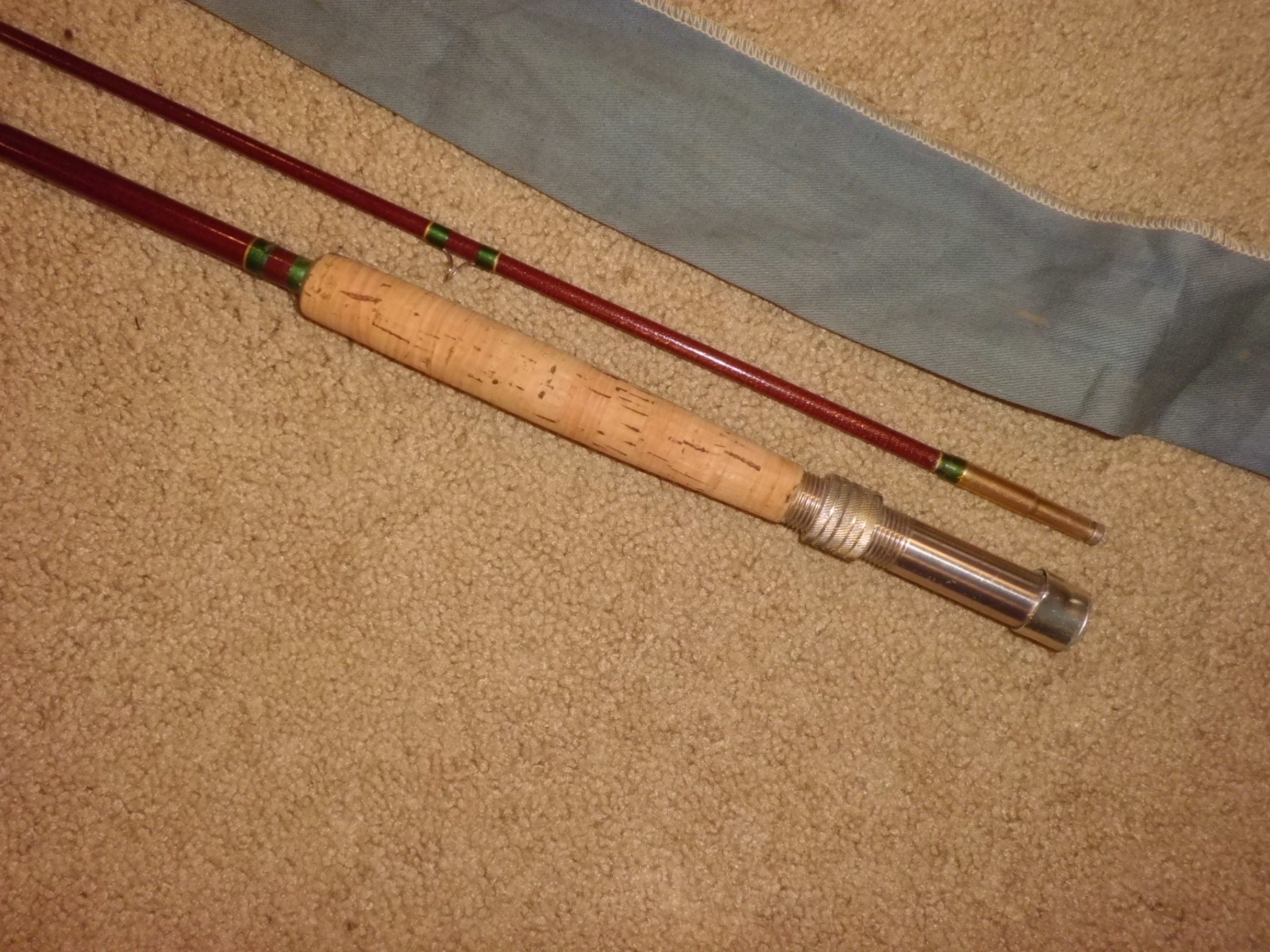 Vintage SILAFLEX Perfexion Model 211 Fly 8′ Rod made in USA- HDH line