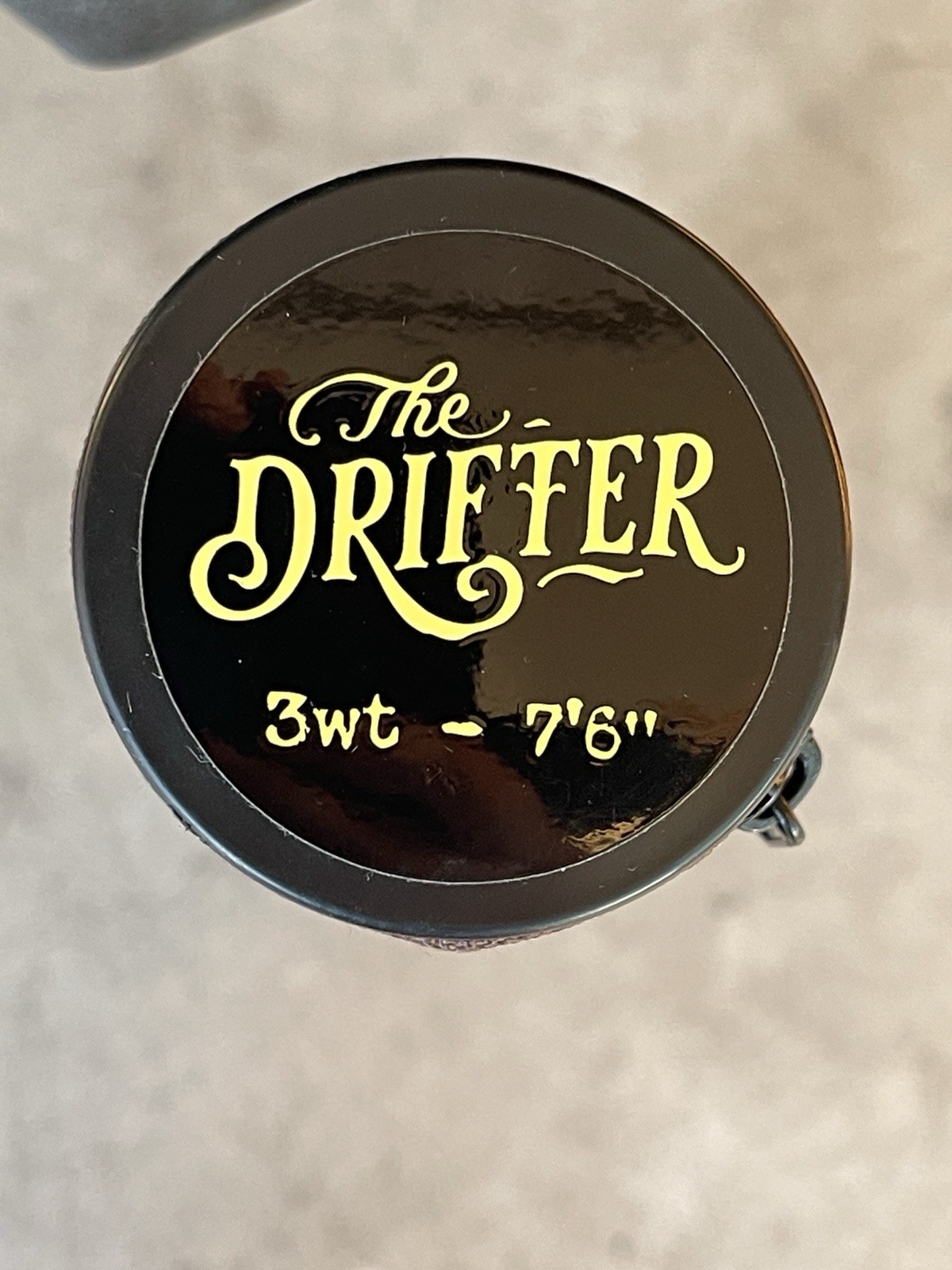 Moonshine Rod Co. The Drifter 3wt 7’6″ graphite fly Rod TUBE ONLY