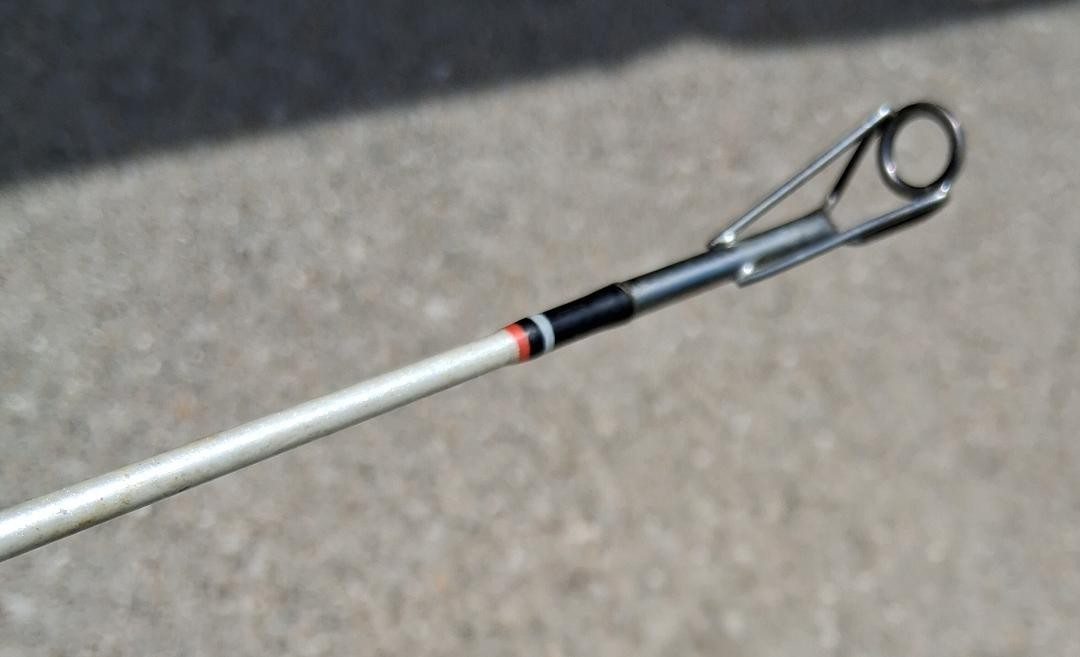 Berkley Pro Select Fishing Rod 7’0″ , 2 Piece, white reflective, Old Used