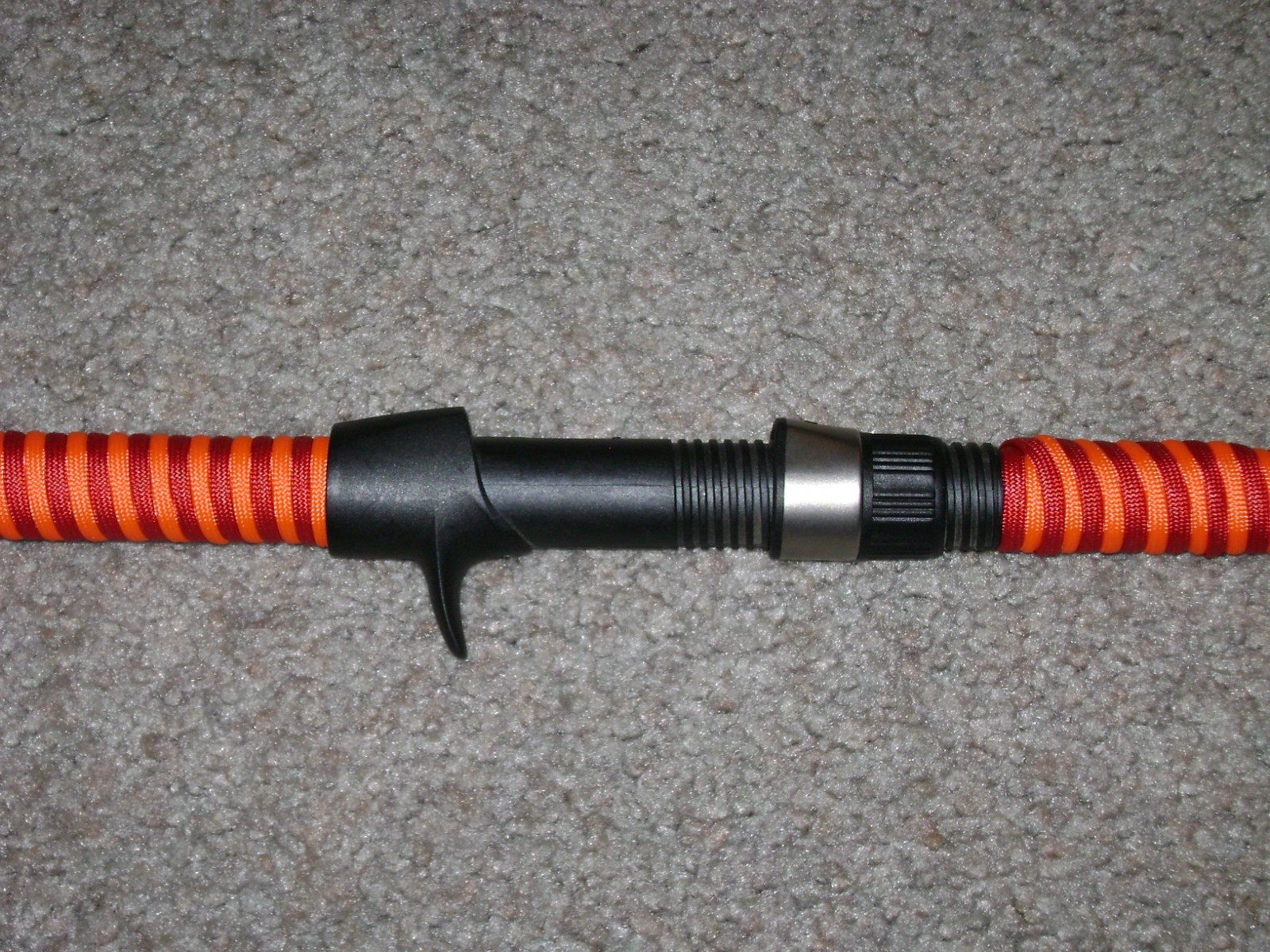 ORANGE GLOW ROD MEAT HUNTER FLEX 10′ HEAVY Casting -USA MADE! – BIG FISH, CATF!