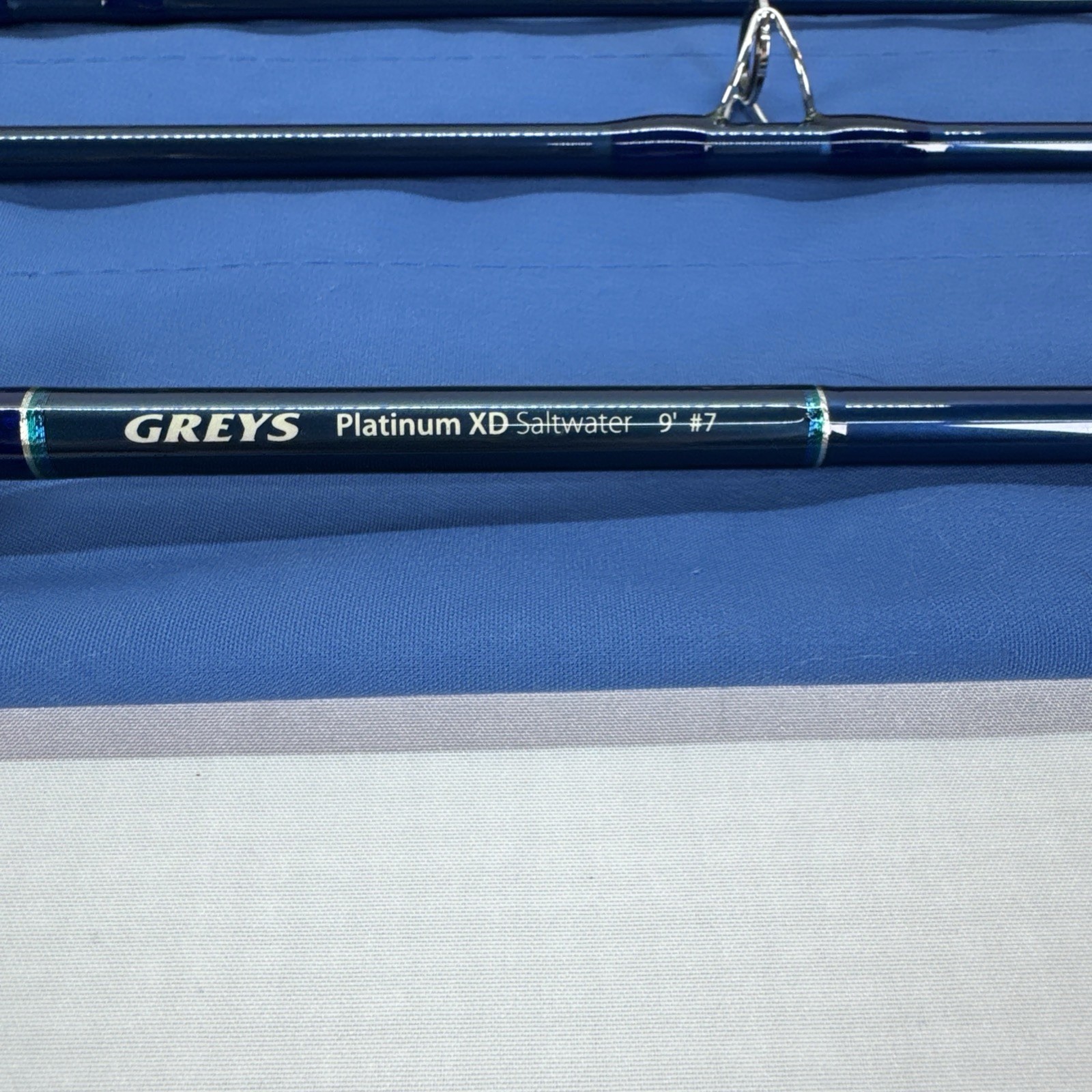 Greys Platinum XD 9’ #7 4 Piece Saltwater Fly Fishing Rod Sock and Case