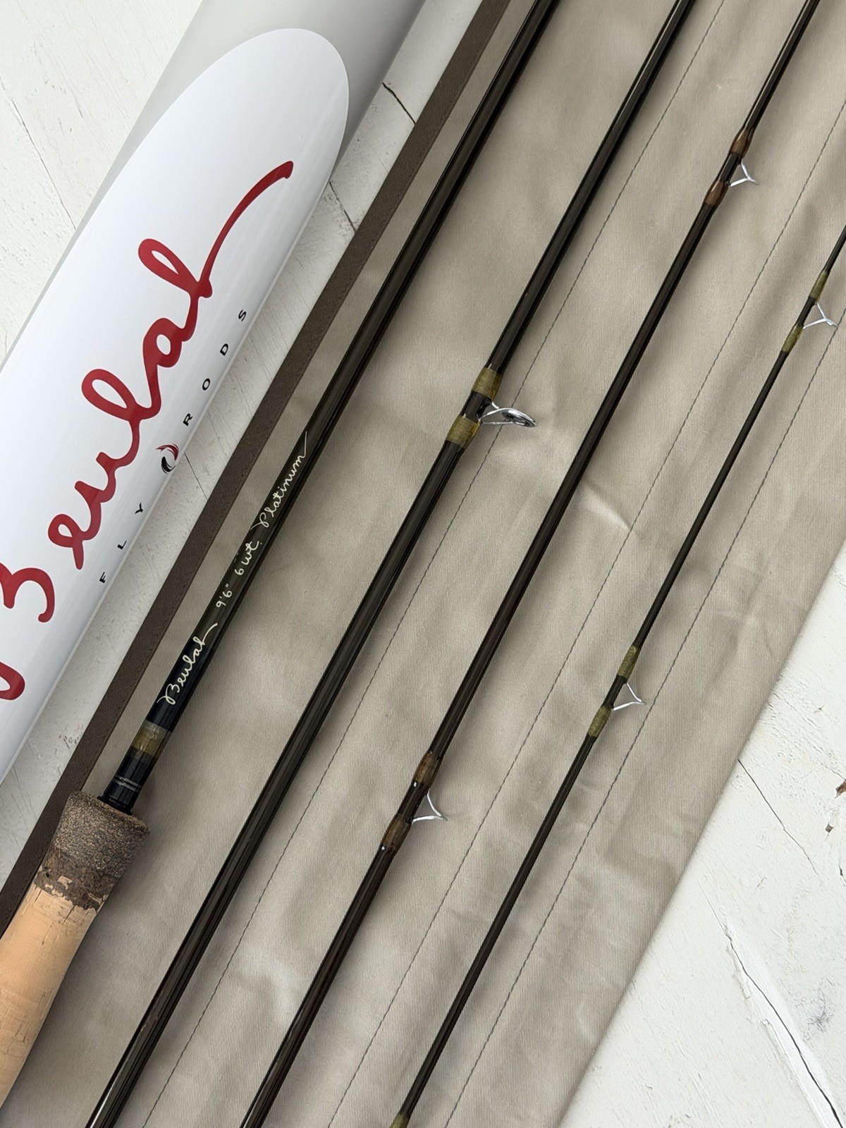 **BEAUTIFUL**🔥 BEULAH PLATINUM 6wt 9’6”in~4pc Fly Rod🔥~LEGENDARY~🔥