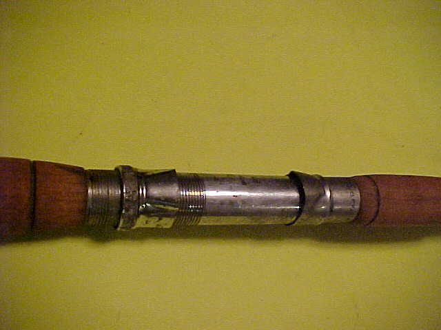 VINTAGE CUSTOM MADE 5 FOOT 11 INCH 50 TO 130 POUND CLASS TROLLING FISHING ROD @@