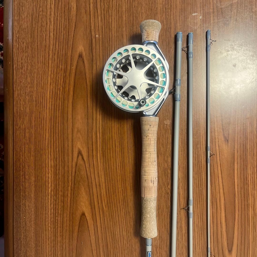 WATERWORKS LAMSON CAS 9′ 6wt Fly Rod with Tube, Center Axis